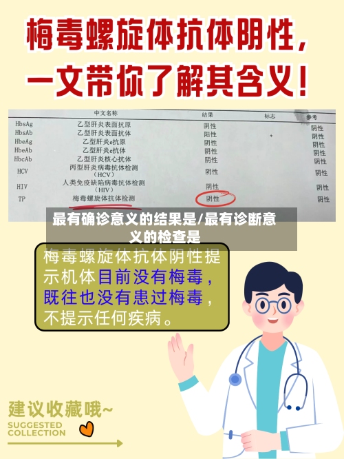 最有确诊意义的结果是/最有诊断意义的检查是-第2张图片