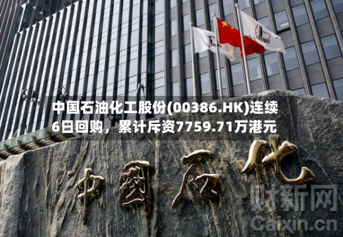 中国石油化工股份(00386.HK)连续6日回购，累计斥资7759.71万港元-第3张图片